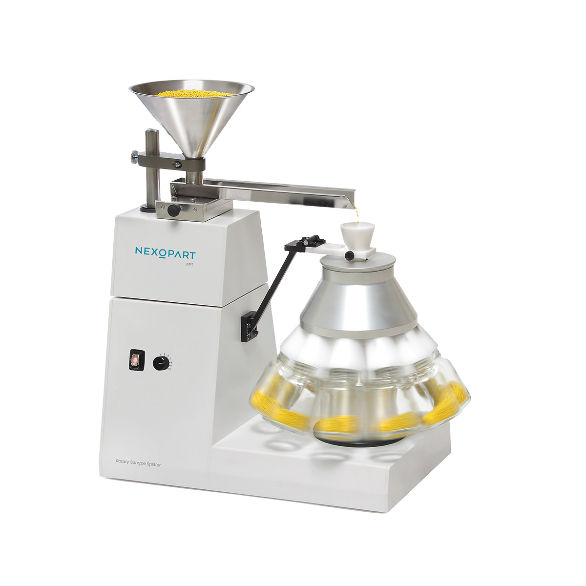 Rotary sample splitter RPT 1:10 - Rotary sample splitter 1:10