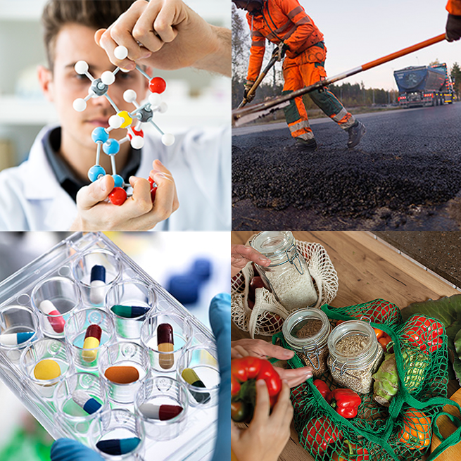 NEXOPART Analysensiebmaschinen Anwender Branchen | © NEXOPART