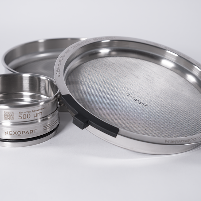 NEXOPART Comparison of test sieves  | © NEXOPART