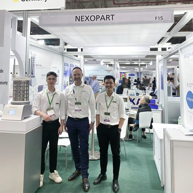 NEXOPART at Analytica Vietnam 2025 in Ho Chi Minh City